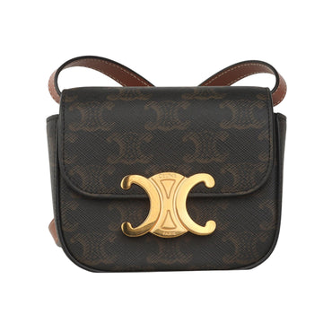Celine Triomphe Mini Clutch Crossbody Bag 37320Y 157124026