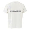 SAINT LAURENT T-Shirt mit umgekehrtem Logo 157125435 [P]