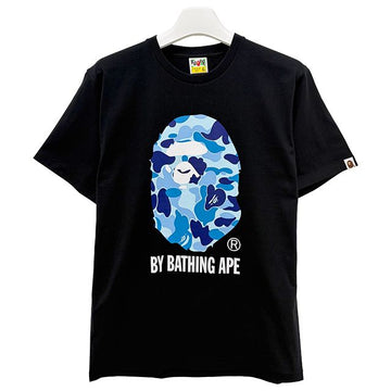 BAPE 26SS Camo Short Sleeve T-shirt Black Blue (001TEM301005M BKXBL) 157129032