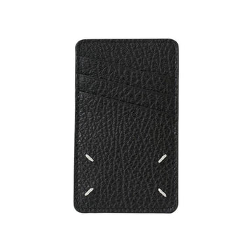 MAISON MARGIELA Kartenhalter Geldbörse mit gesticktem Logo Schwarz P4455 T8013 150553052