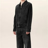 AMI Baumwoll-Tonal Reißverschlussjacke HJK904 DE0124 031 157145947 [P]