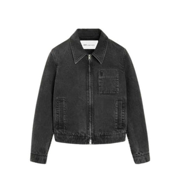 AMI コットン トーナル ジッパー ジャケット HJK904 DE0124 031 157145947