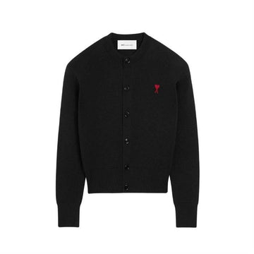 AMI Wool Cardigan FKC361 001 009 157145957