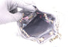 CHANEL Lammleder Ketten Rucksack Schwarz AS4810 157145969 [P]