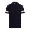 Thom Browne Trimming Textured Cotton Short Sleeve Polo Shirt 157147069 [P]