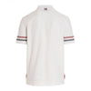 THOM BROWNE トリミングテクスチャーコットン半袖ポロシャツ 157147085 [P]