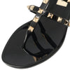 VALENTINO ゴムロックスタッドフラットサンダル 157152371 [P]