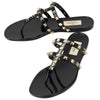 VALENTINO ゴムロックスタッドフラットサンダル 157152371 [P]