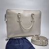 Prada Saffiano Leather Briefcase 2WAY Document Bag Unisex (Premium, Rare Color) 605-44 157152450 [P]
