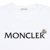 MONCLER フロックロゴコットンTシャツ 157152501 [P]