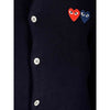 COMME DES GARCONS Doppelherz-Patch-Cardigan 157159293 [P]