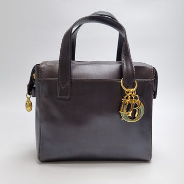 DIOR Leder Tote Bag Braun (Vintage, Seltenheit) 605-52 157159425