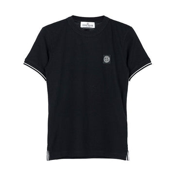 Stone Island KIDS Black Logo T-Shirt 162100001 S0018 V0029 155269849 [P]