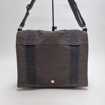 HERMES フルート メッセンジャーバッグ PM クロスボディ グレー 506-55 157159771