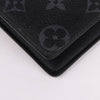 Louis Vuitton Eclipse Black Brassa Long Wallet 157160059 [P]