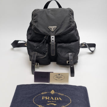PRADA リナイロン バックパック ミディアム メンズ・レディース (新型, 保証カード) 605-57 157160713
