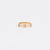 Gucci Icon 18K Thin Band Ring Rose Gold 156516294 [P]