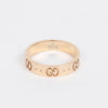 Gucci Icon 18K Thin Band Ring Rose Gold 156516294 [P]