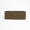 FENDI Kaki FF Logo Stickerei Jacquard Peekaboo Medium Shopper 2WAY / 8BH374 156720935 [P]