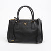 PRADA ミディアムサピアノレザートートバッグ ブラック 156725021 [P]