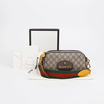 Gucci Neo Vintage GG Supreme Canvas Messenger Crossbody Bag 156979427