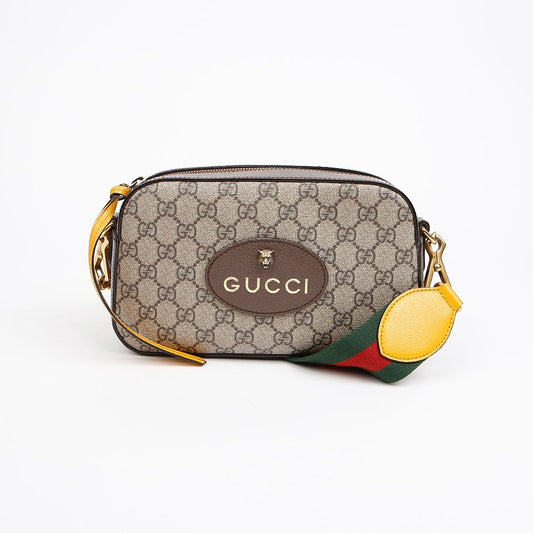 GUCCI ネオビンテージGGシュプリームキャンバスメッセンジャークロスバッグ 156979427 [P]