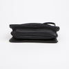Prada Dino Leather Metal Logo Shoulder Bag Black Gold 157090805 [P]