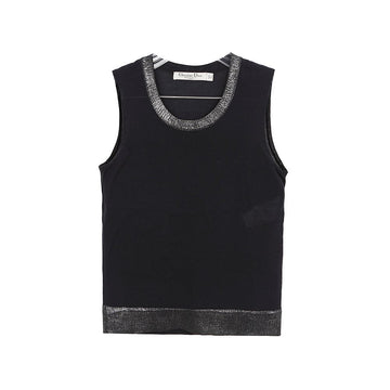 DIOR Ärmelloses Stricktop Größe 38 7C13055005 157091341