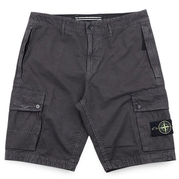 Stone Island Men's Patch Cotton Cargo Shorts 153244526