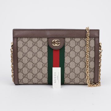 GUCCI オフィディア GG スモール ショルダーバッグ ブラウン 156729665