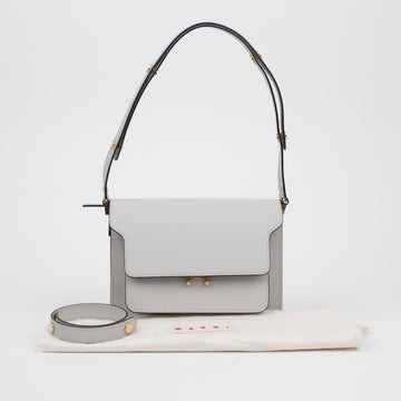 MARNI Medium Leder Trunk Schulter Crossbody Tasche 157091322