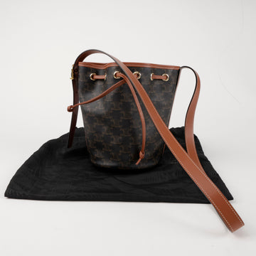 CELINE ドローストリング スモール バケットショルダーバッグ 156726779