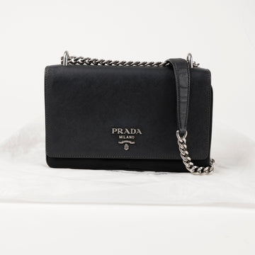 Prada Flap Chain Shoulder Crossbody Bag 156728422