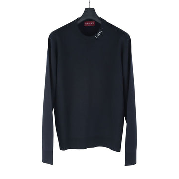 Gucci Intarsia Silk Cotton Knit Sweater XL 37321-3 157161823