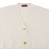 Gucci Web Trimming Wool Cashmere Cardigan M 37321-2 157162120 [P]