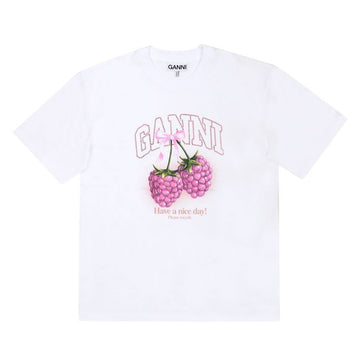 GANNI 女性用半袖Tシャツ 157091741 [P]