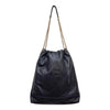 Saint Laurent Large Chain Bag in Lambskin Pouch 828350 AAB32 1000 157162661 [P]