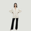 Gucci Web Trimming Wool Cashmere Cardigan M 37321-2 157162120 [P]