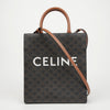 CELINE スモール バーティカル カバス トートバッグ タン 157028648 [P]