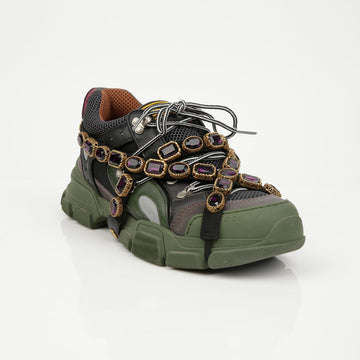 Gucci Flash Trek Sneakers Size 8 157090905