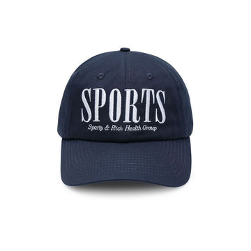 SPORTY & RICH スポーツハット ネイビー ホワイト AC872NA 152602826