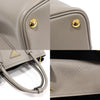 PRADA Graue Saffiano-Leder Medium 2WAY Tasche 1BG775 157169105 [P]