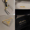 PRADA Graue Saffiano-Leder Medium 2WAY Tasche 1BG775 157169105 [P]