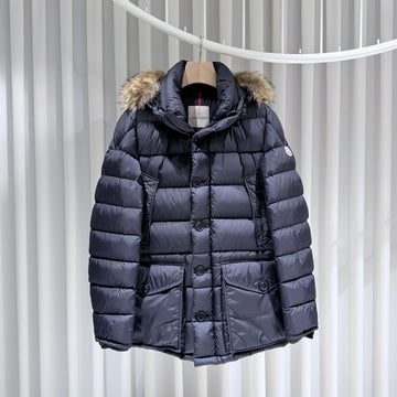 MONCLER ショートダウンパディングジャケット ネイビー (4) 157172888