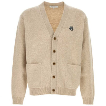 MAISON KITSUNE Lambswool Cardigan (PM00510KT1180-0335) 157176781