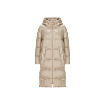 HERNO Ultra-Light Nylon Long Padded Jacket Beige 12017Z 1985 153854473