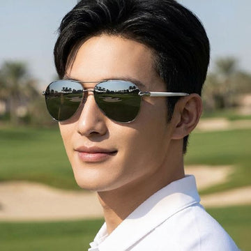 NIKE Sonnenbrille DJ3047 900 City Aviator II AF Spiegel Golf Spaziergang Angeln Sport 157190195