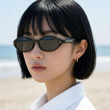 Dior Sunglasses PACIFIC R1F 10A0 Luxury Geeksick Oval Horn Frame Unisex 157191050