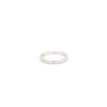 CARTIER 1895 Hochzeitsring 1P Diamant Weißgold Ring 45416221 157191656