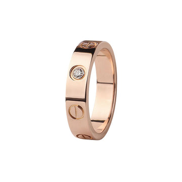 CARTIER Mini Love Ring mit 1P Diamant in Roségold 48 157194704
